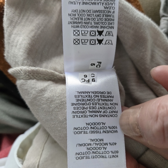 Lucky Brand Light Beige Button-Down Shirt - Picture 6 of 7